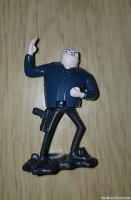 Figuras de goma Kinder: Figura kinder SD697 Gru mi villano favorito Minion minions muñeco colección dibujos animados